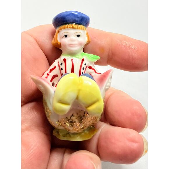Vtg Disneyland Small World Native Americans & Dutch Boy Figurines Set! - Picture 6 of 9